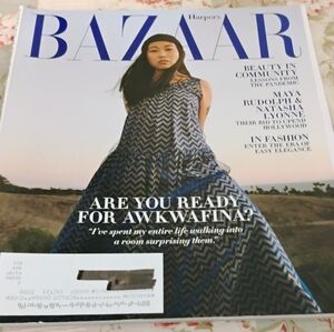 Harper’s Bazaar February 2021 Awkwafina Cover